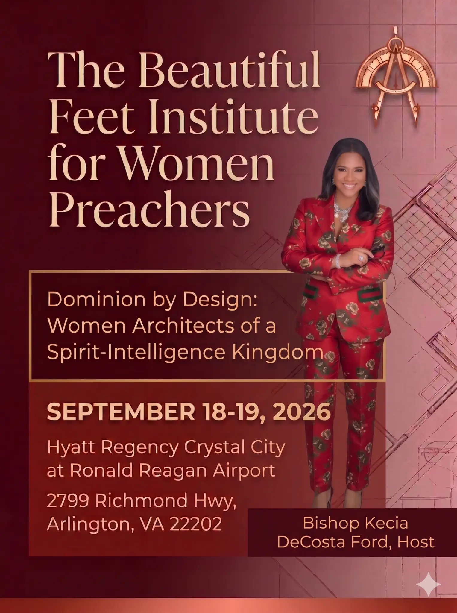 The Beautiful Feet Institute for Women Preachers — Official Flyer